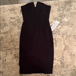 Dress the Population Black Strapless Dress